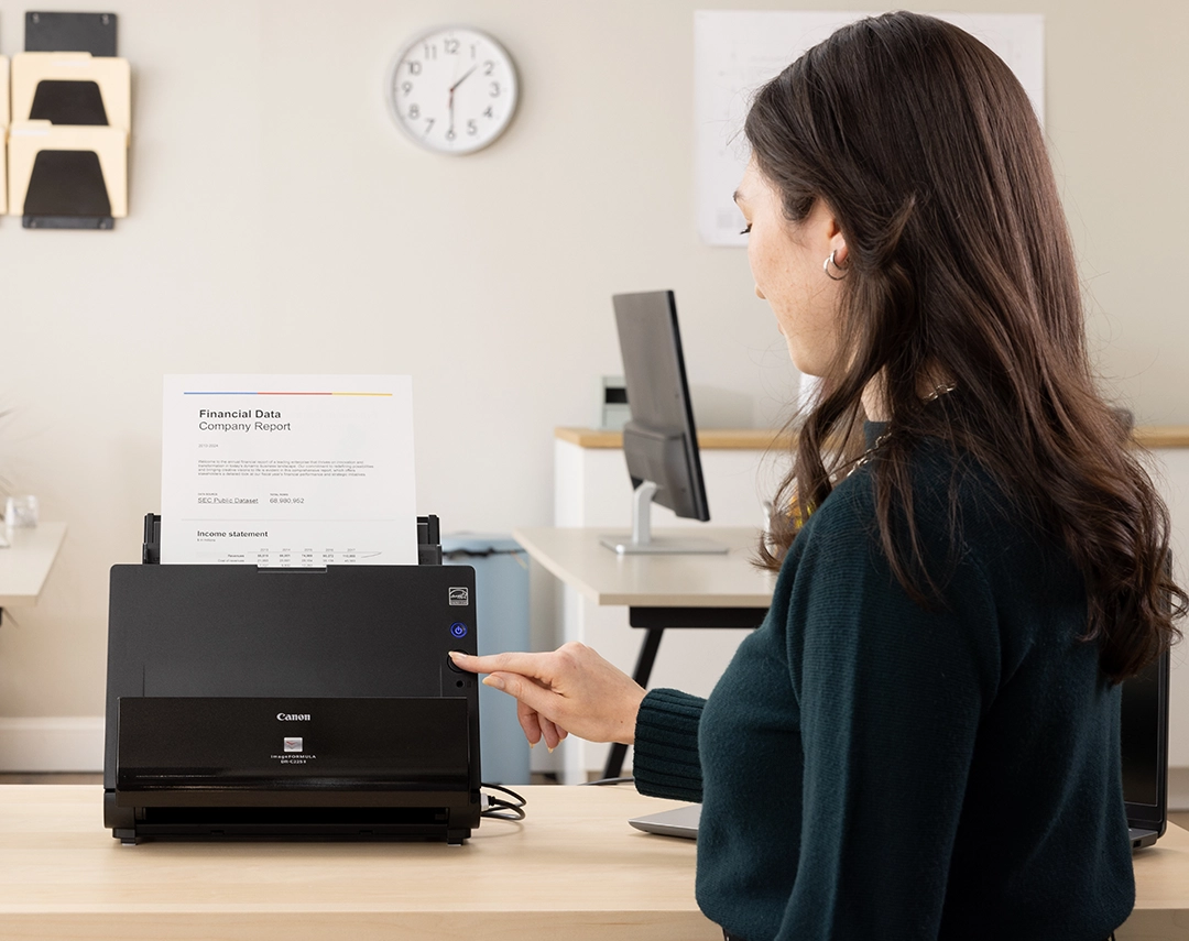 Digitaliza documentos con un solo paso